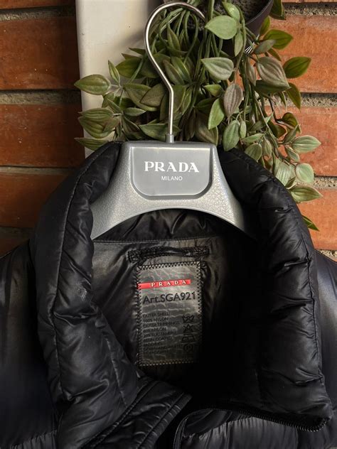 mascherine prada|Prada down jacket.